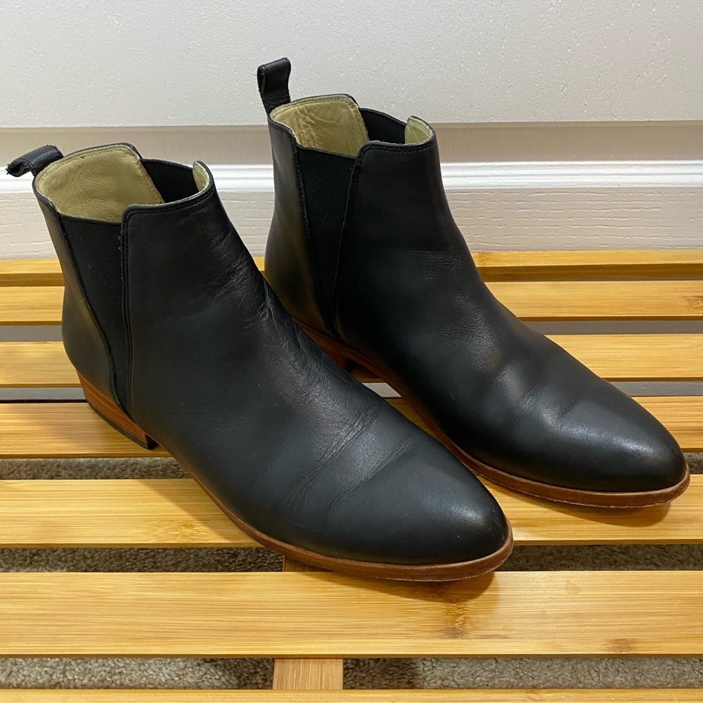 Nisolo Chelsea Boot Black - Size 8.5